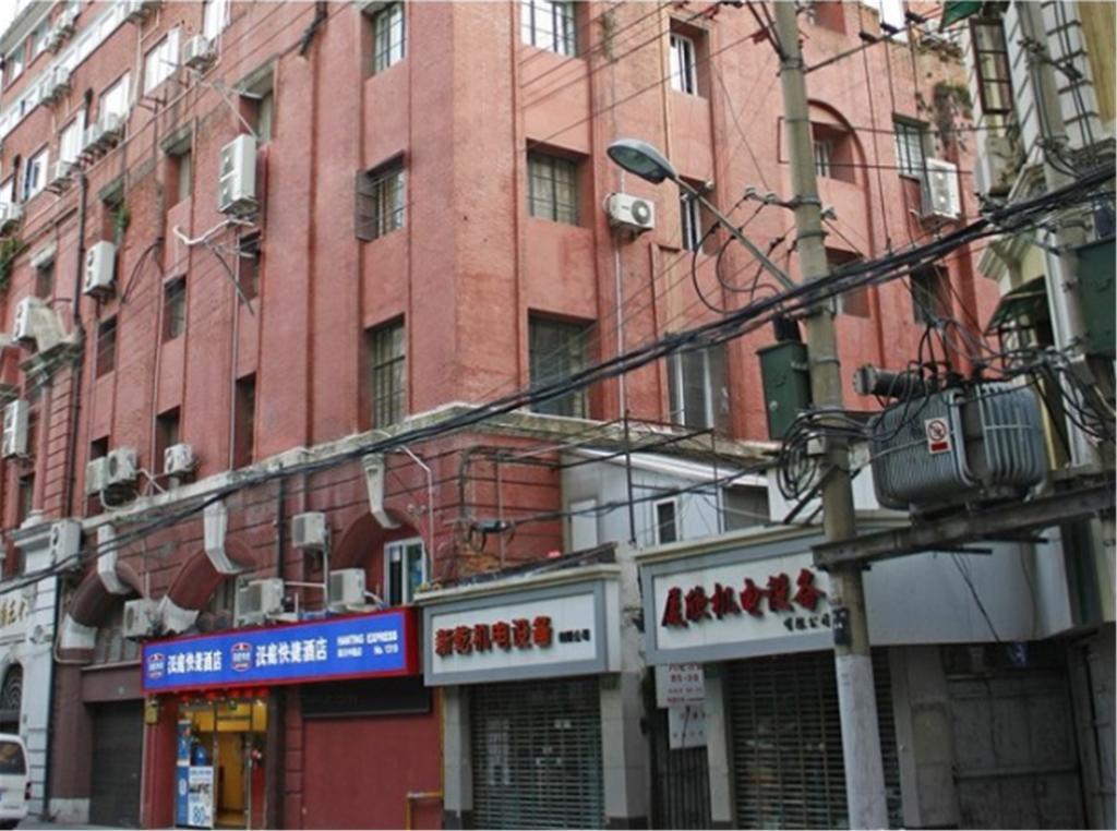 Hanting Express Shanghai Middle Sichuan Road Kültér fotó