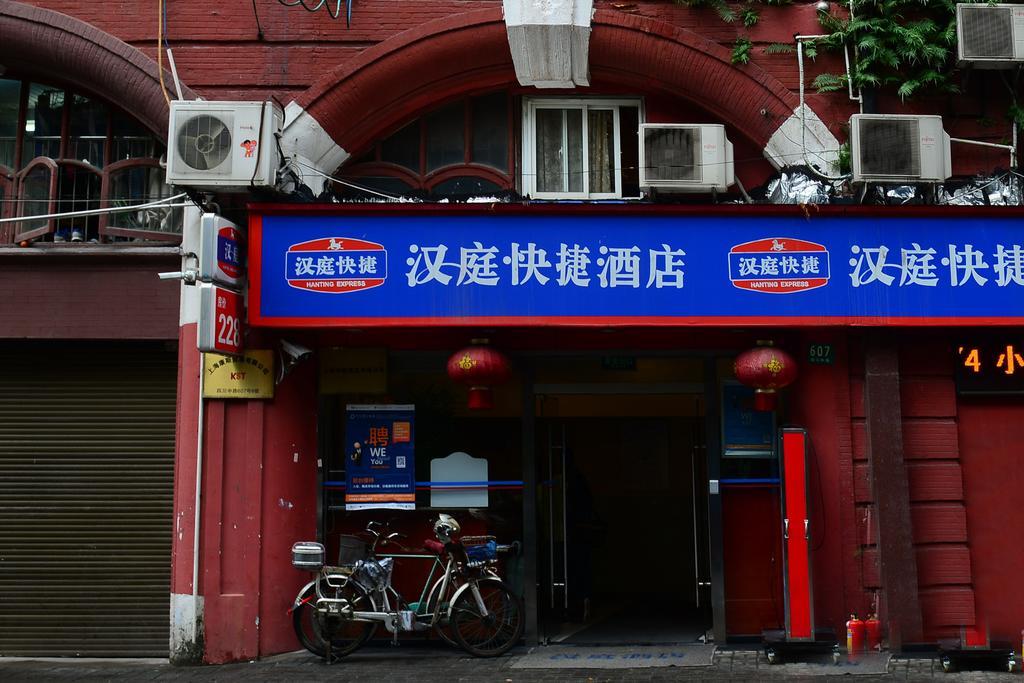 Hanting Express Shanghai Middle Sichuan Road Kültér fotó
